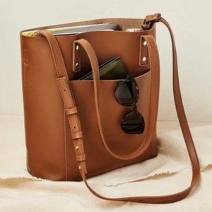 Henny and Lev 2 in 1 Vegan Leather Everyday Tote